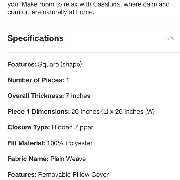 Casaluna Sage Heavyweight Linen Blend Euro Pillow - Picture 7 of 10